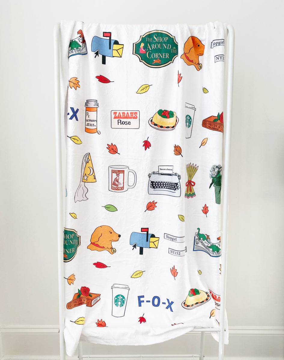 YOU'VE GOT MAIL MINKY BLANKET LOVE & LION