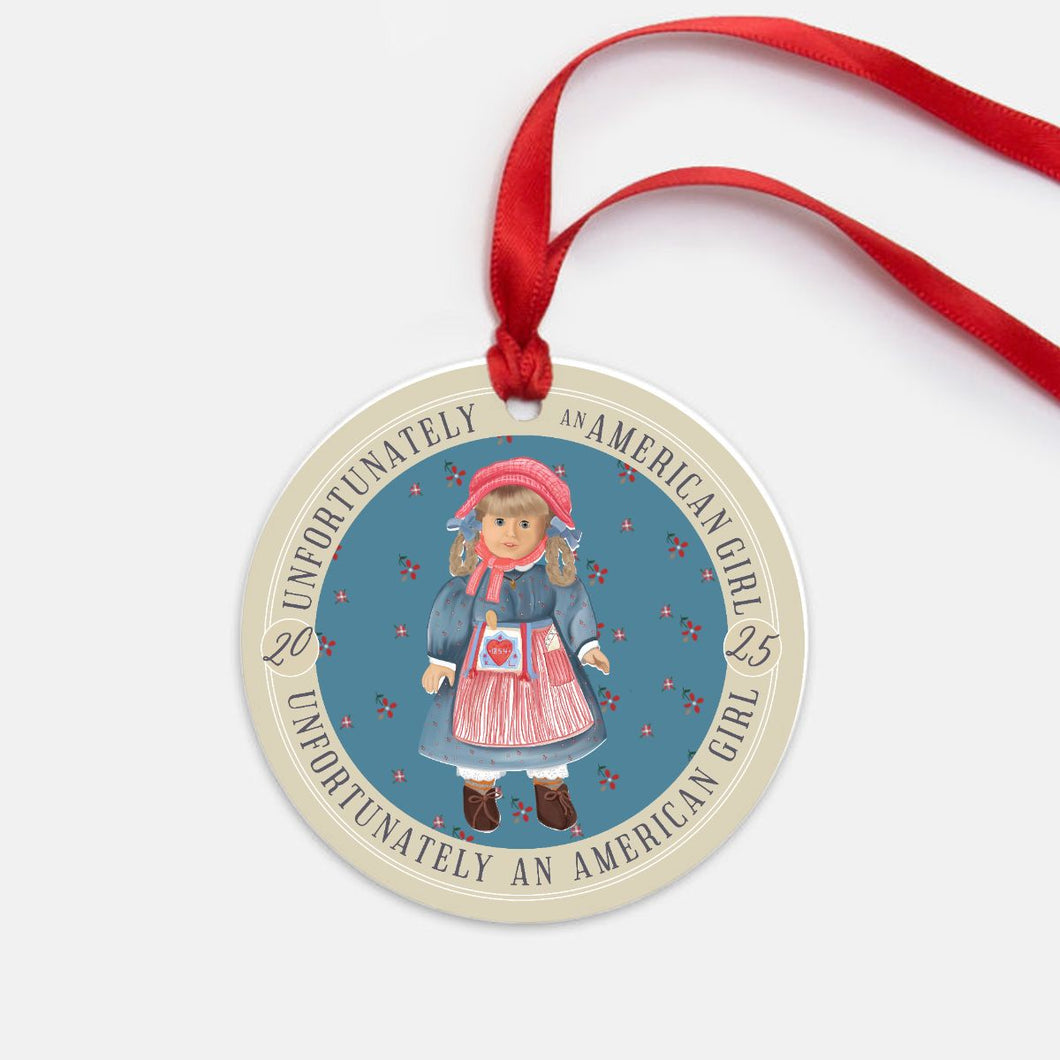 UNFORTUNATELY AN AMERICAN GIRL | KIRSTEN | ORNAMENT