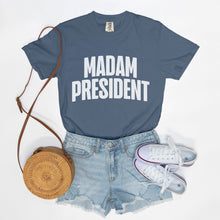 Madam President Boxy Tee White