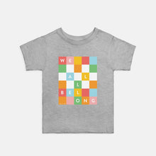 WE ALL BELONG | TODDLER TEE | AUTISM TN