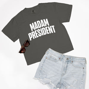 Madam President Cropped Tee