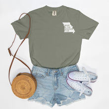 what in the MO f boxy tee