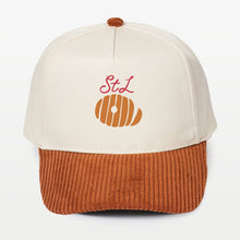 STL BAGEL | EMBROIDERED CORDUROY BRIM HAT