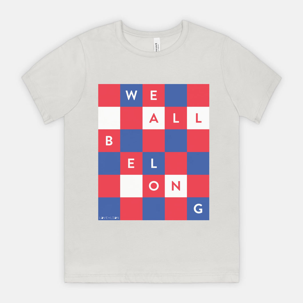 WE ALL BELONG | ADULT SOFT TEE | ACLU