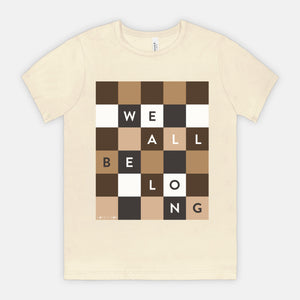 WE ALL BELONG | ADULT SOFT TEE | ACLU
