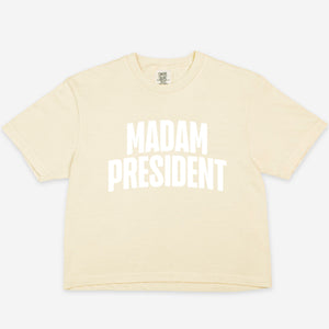 Madam President Cropped Tee