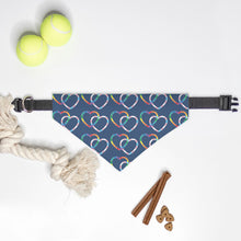 LINKED HEARTS | COLLAR PET BANDANA (SMALL & MEDIUM)