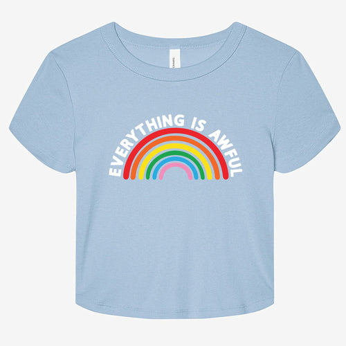 EVERYTHING IS AWFUL | CROPPED TEE