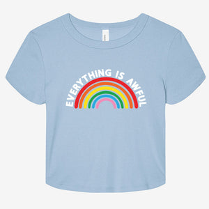 EVERYTHING IS AWFUL | CROPPED TEE