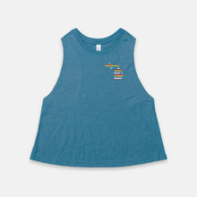 STATE PRIDE Racerback Cropped Tank
