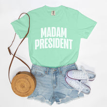 Madam President Boxy Tee White