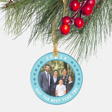 CUSTOM PHOTO ORNAMENT | HANUKKAH