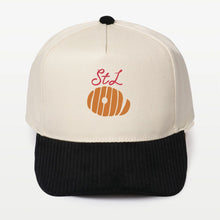 STL BAGEL | EMBROIDERED CORDUROY BRIM HAT