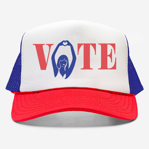 VOTE | PATRIOTIC | FOAM TRUCKER HAT