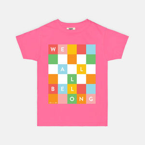 WE ALL BELONG | YOUTH BOXY TEE | AUTISM TN
