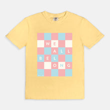 WE ALL BELONG | ADULT BOXY TEE | TREVOR PROJECT