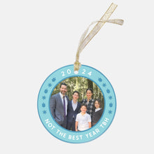 CUSTOM PHOTO ORNAMENT | HANUKKAH