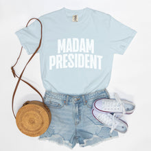 Madam President Boxy Tee White