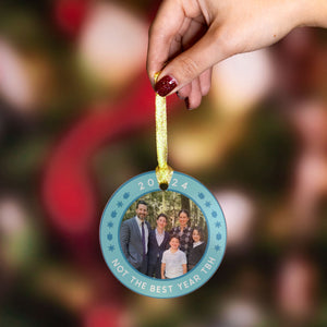 CUSTOM PHOTO ORNAMENT | HANUKKAH