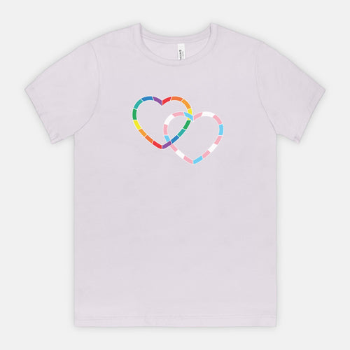 LINKED HEARTS | ADULT | SOFT TEE