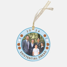 CUSTOM PHOTO ORNAMENT | MILK & COOKIES