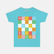 WE ALL BELONG | YOUTH BOXY TEE | AUTISM TN