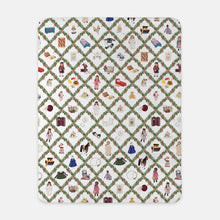 AMERICAN GIRL | SHERPA BLANKET | 50" x 60"