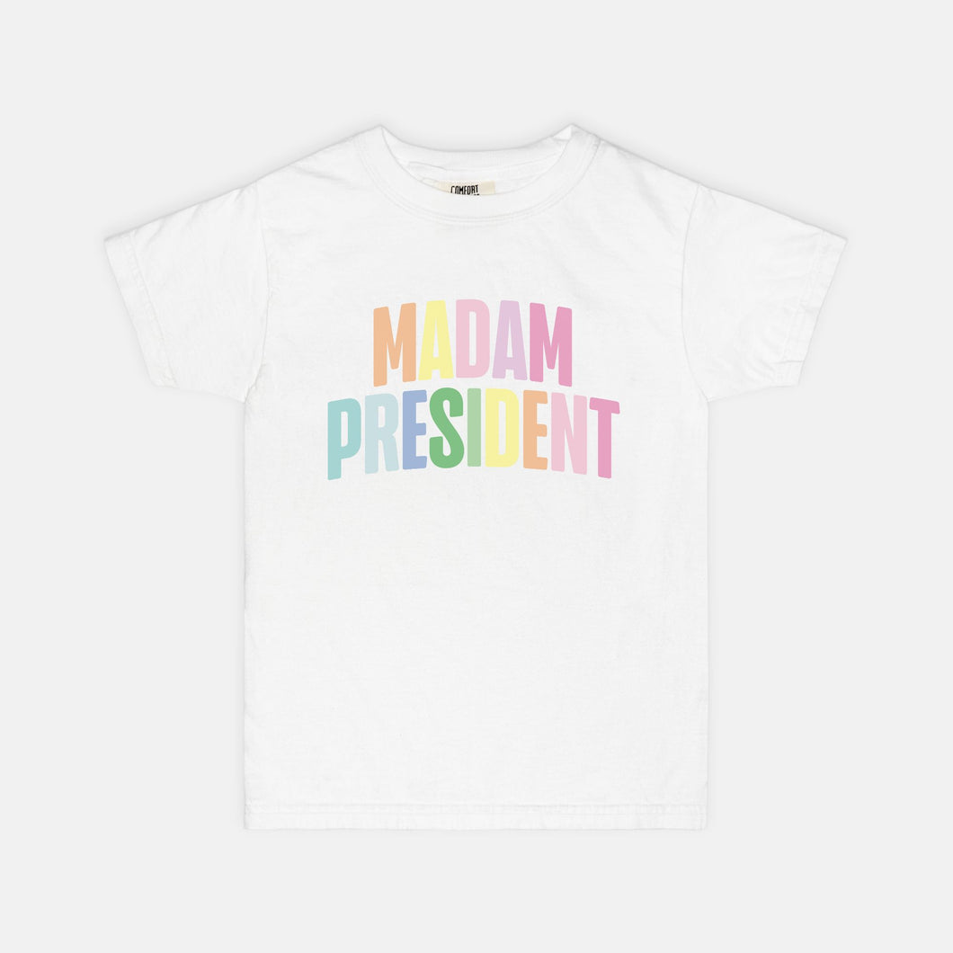 Madam President | Youth Tee | Colorful