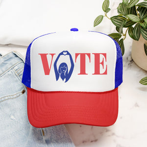 VOTE | PATRIOTIC | FOAM TRUCKER HAT