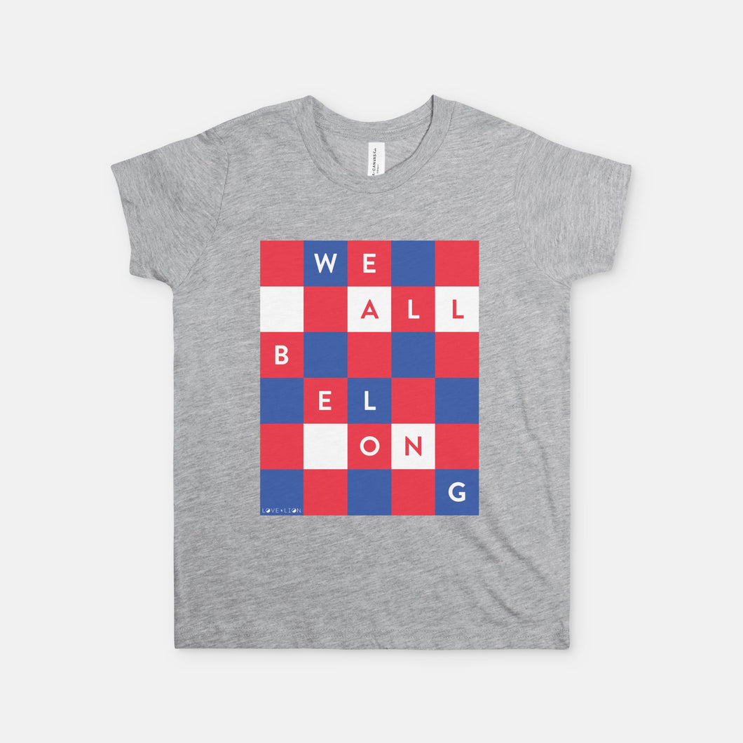 WE ALL BELONG | YOUTH SOFT TEE | ACLU