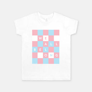 WE ALL BELONG | YOUTH SOFT TEE | TREVOR PROJECT