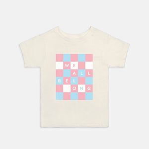 WE ALL BELONG | TODDLER TEE | TREVOR PROJECT