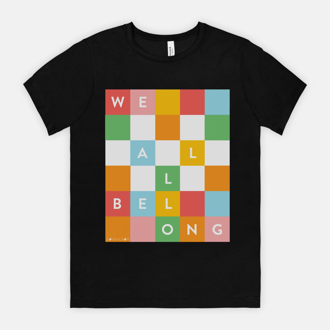 WE ALL BELONG | ADULT SOFT TEE | AUTISM TN
