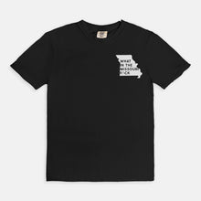 what in the MO f boxy tee