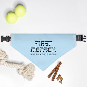 FIRST MENSCH | PET BANDANA | LARGE & XL