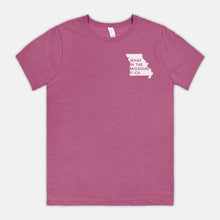 what in the MO f adult tee
