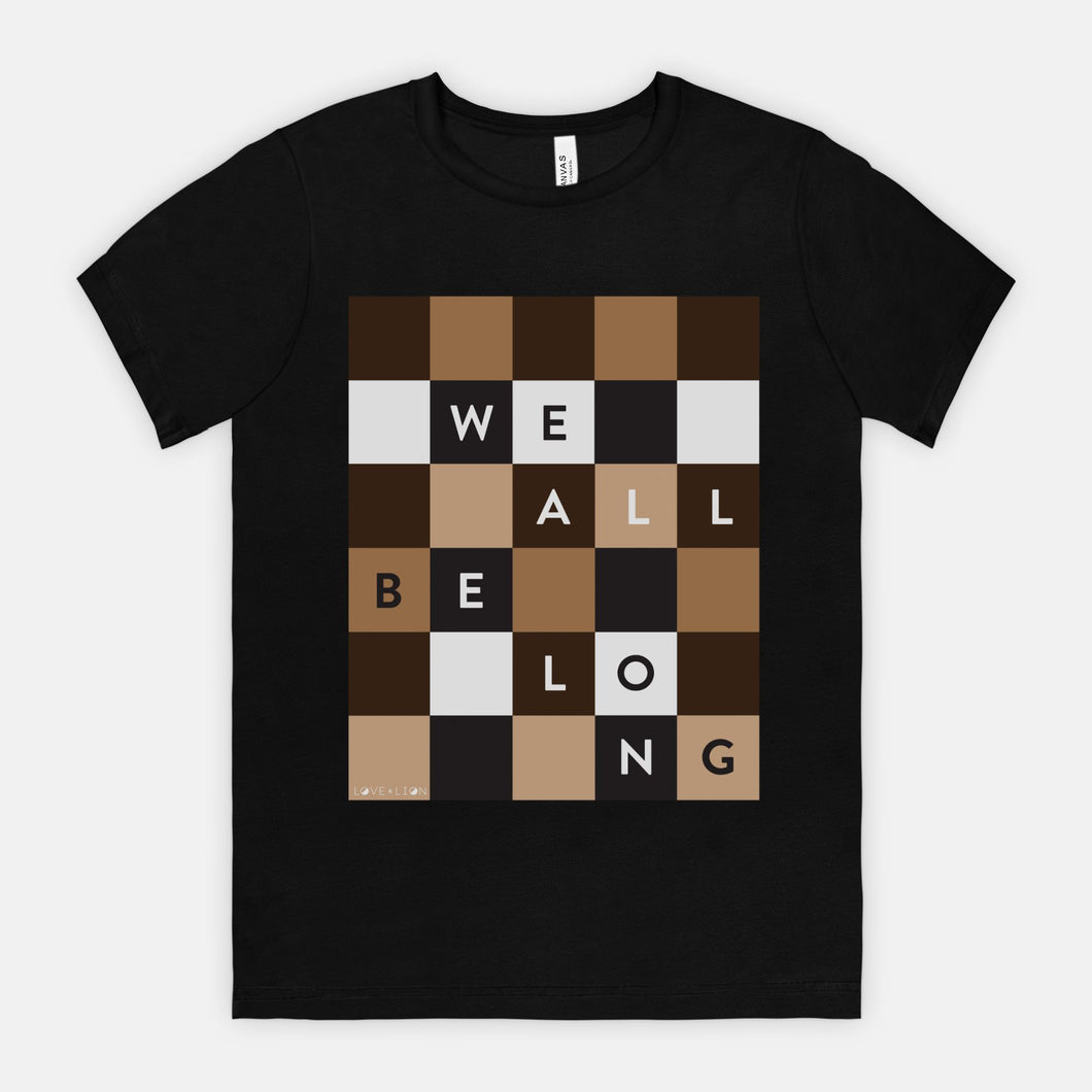WE ALL BELONG | ADULT SOFT TEE | ACLU