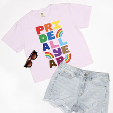 PRIDE ALL YEAR | ADULT BOXY CROPPED TEE