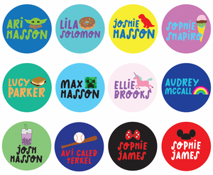 CUSTOM NAME LABELS | CUTE <p style=font-size:16px>*more styles</p>