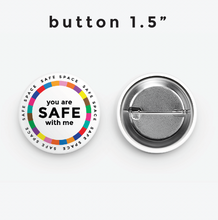 SAFE SPACE | STICKERS, MAGNETS, & BUTTONS