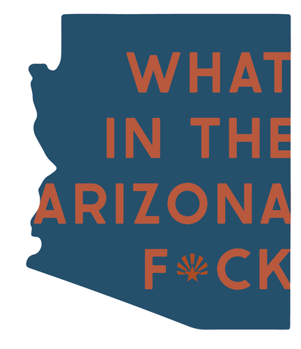 WHAT IN THE AZ F | STICKER