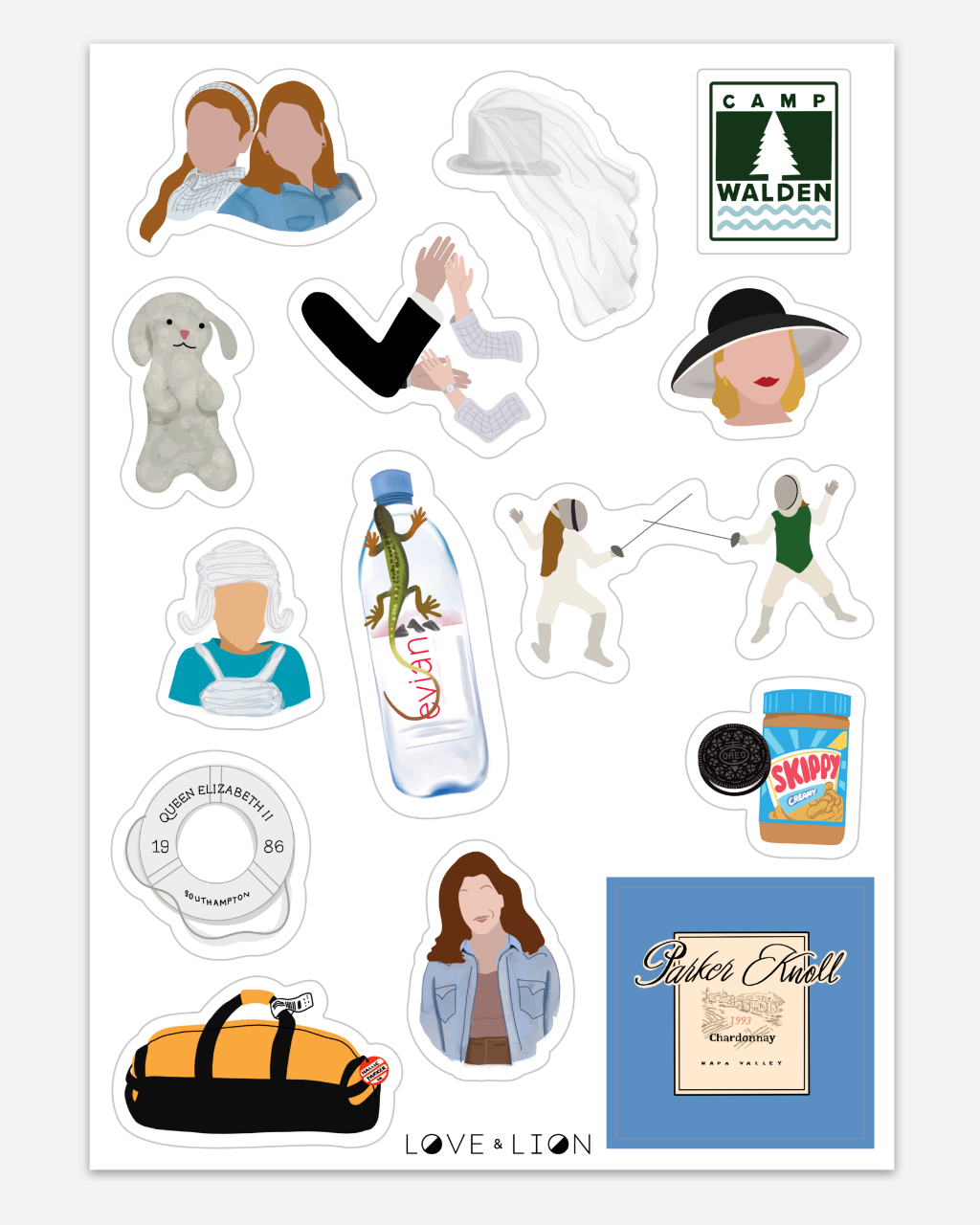 PARENT TRAP | STICKER SHEET