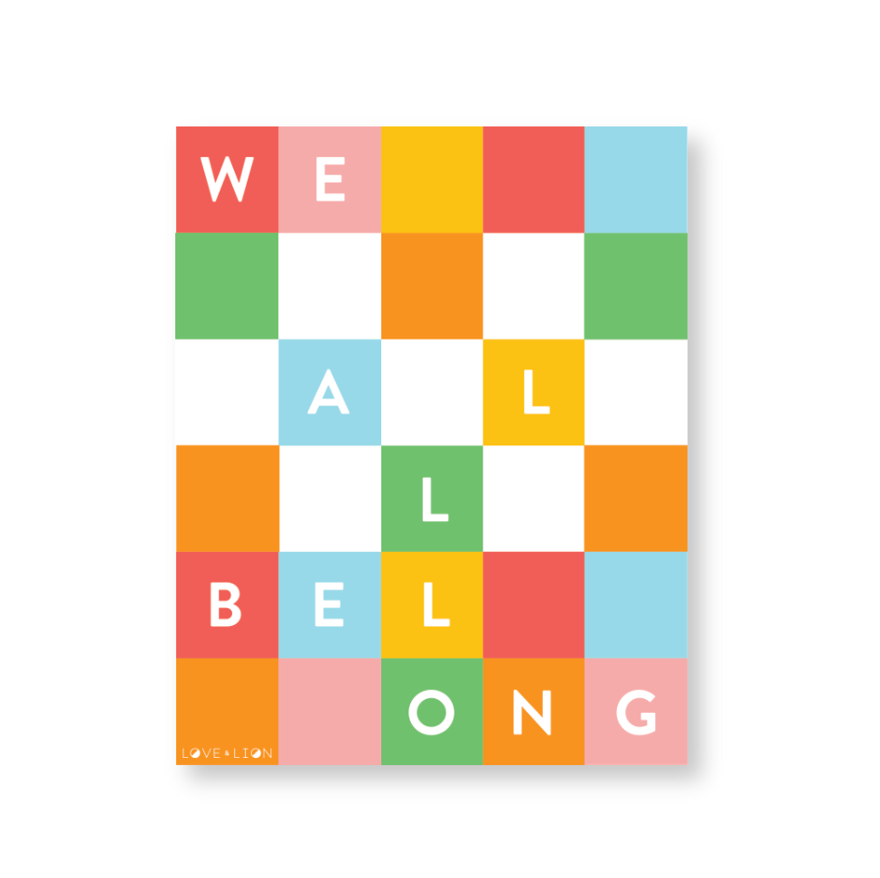 WE ALL BELONG | STICKER | AUTISM TN
