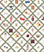 UNFORTUNATELY AN AMERICAN GIRL | 36" X 72" | WRAPPING PAPER