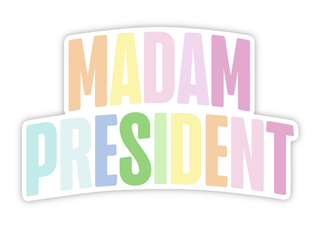 MADAM PRESIDENT | STICKER