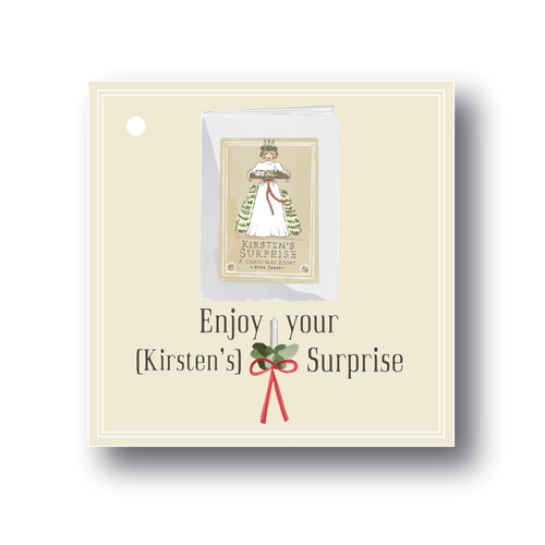KIRSTEN'S SURPRISE | 4 GIFT TAGS