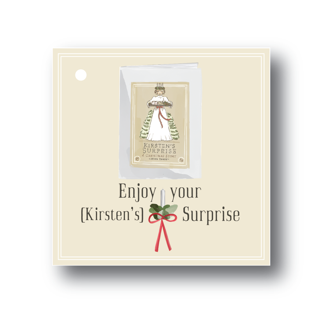 KIRSTEN'S SURPRISE | 4 GIFT TAGS