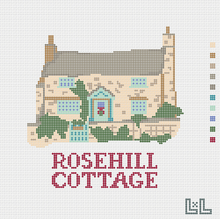 ROSEHILL COTTAGE | 18 MESH NEEDLEPOINT CANVAS