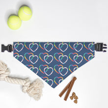 LINKED HEARTS | COLLAR PET BANDANA (LARGE & XL)