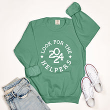 LOOK FOR THE HELPERS | BOXY CREWNECK